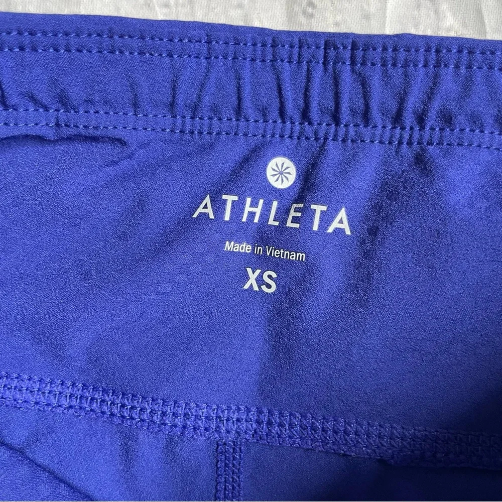 Athleta Cobalt Blue Crop Capri Leggings - Picture 4 of 4